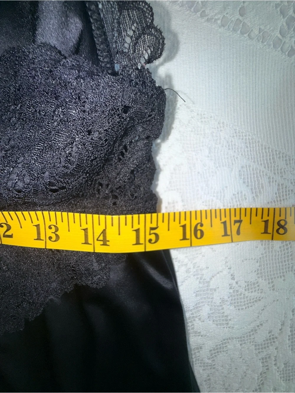 SOMA Black Lace Chemise Maxi Nightgown Slip Dress Strappy Racerback Sz L